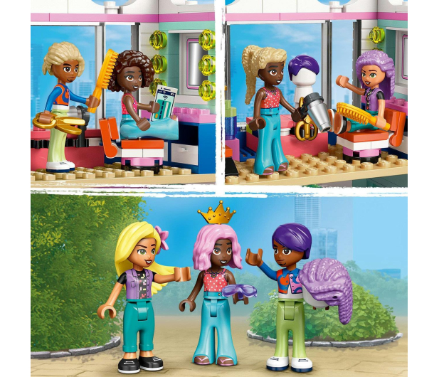 LEGO Friends 42662 Salon fryzjerski i sklep z ozdobami - 1284217 - zdjęcie 8